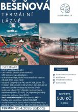 Termální lázně Bešeňová 25.4. Sobota